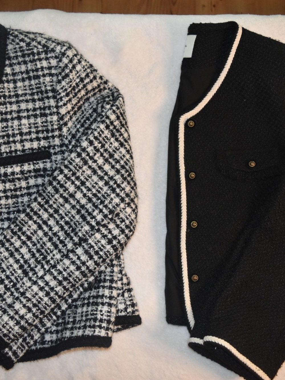 Simple Retro Tweed Jackets